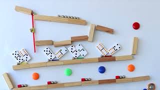 🌑 Цепная реакция как это было на самом деле  Marble Run Magnet Tricks Игорь Белецкий