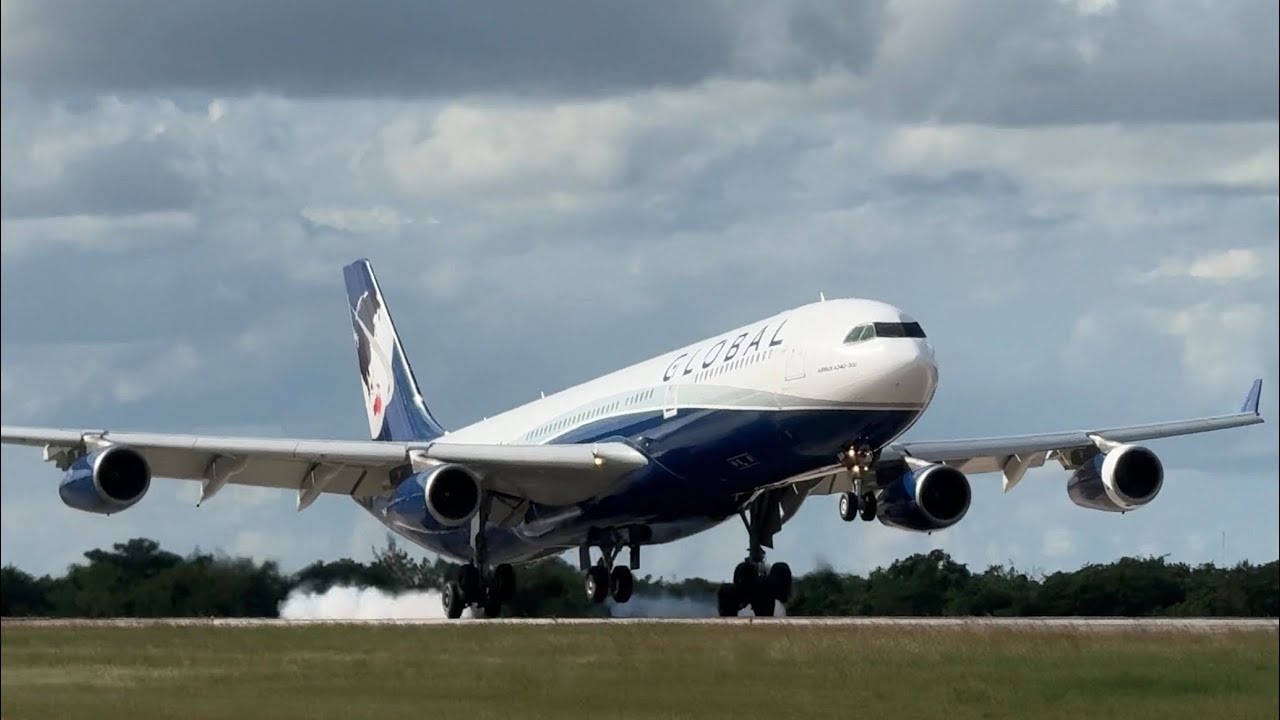 AVIONES ATERRIZANDO EN EL AEROPUERTO INTERNACIONAL DE LA ROMANA (AUDIO ATC)