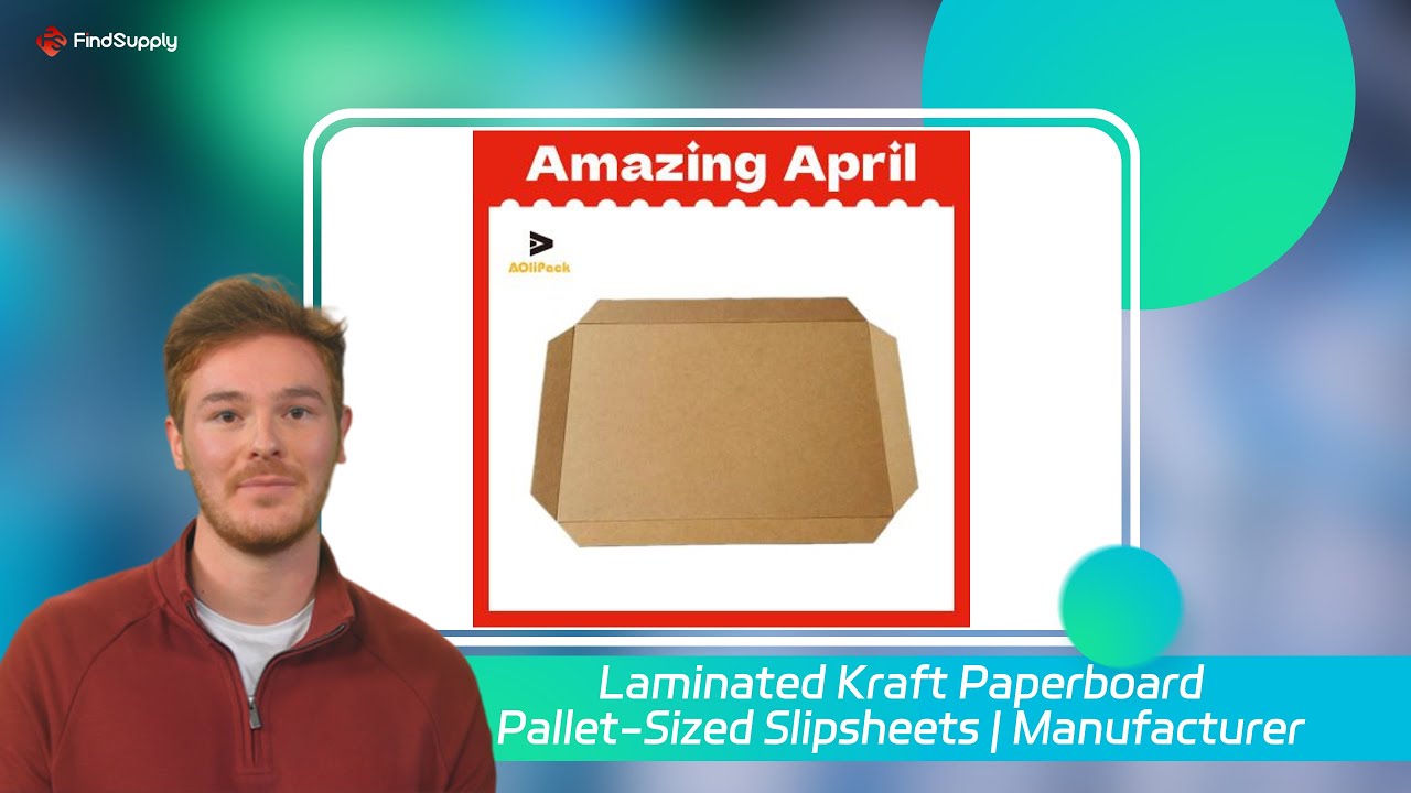 Laminated Kraft Paperboard Pallet-Sized Slipsheets | Manufacturer