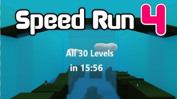 ROBLOX Speed Run 4 | All 30 Levels in 15:56:10