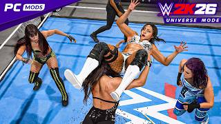 👑 QUEEN OF THE RING! Jacy vs Kiana vs Raquel vs Bayley (WWE 2K26 UNIVERSE MODE)