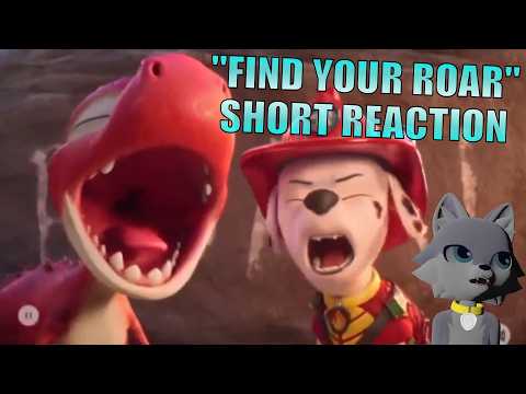 FIND YOUR ROAR short🦕 | We get movie-quality shorts?! | Live reaction & commentary!🚒