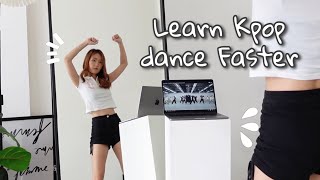 Learn Kpop dance with me (Learn + memorize faster 4 easy steps)