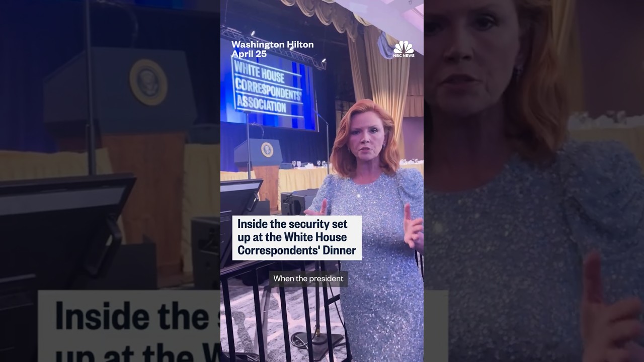 Inside the security set up at the White House Correspondents’ Dinner