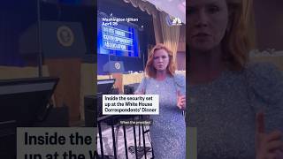 Inside the security set up at the White House Correspondents' Dinner