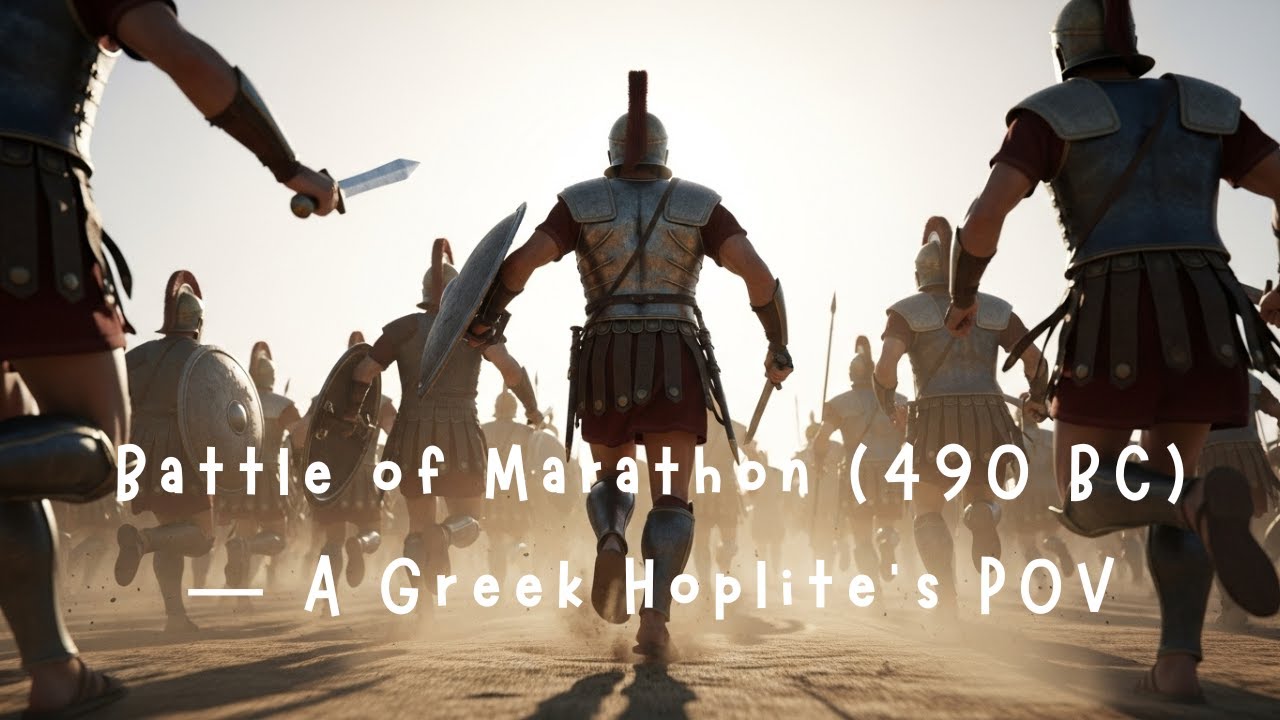 Battle of Marathon (490 BC) — A Greek Hoplite’s POV | Greeks vs Persian Empire