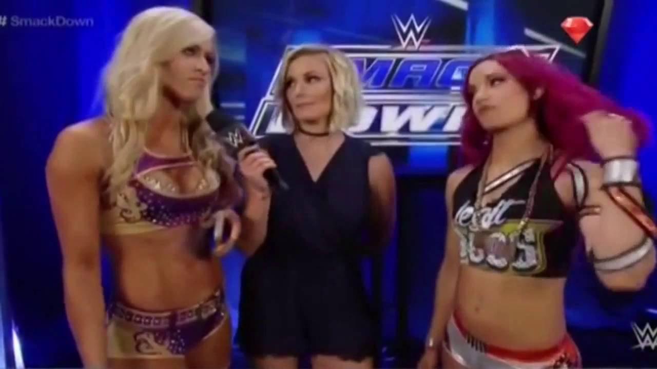 Smackdown: 30/6/16 Sasha Banks And Summer Rae Segment 