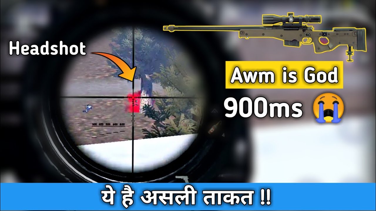 Intense Awm sniping on High ping (900ms) to kills everyone pubg mobile ...