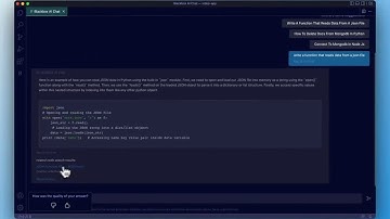 BLACKBOX AI CODE CHAT