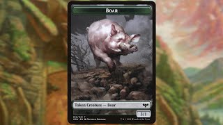 Random Card Talkin' - Boar Token
