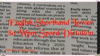 English Shorthand Lower 80 wpm Speed Dictation// The Hindu Newspaper screenshot 4