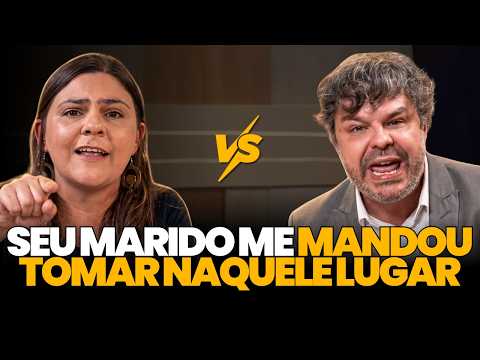 DEBATE SAIU DO CONTROLE! ADRILLES X NATALIA BOULOS
