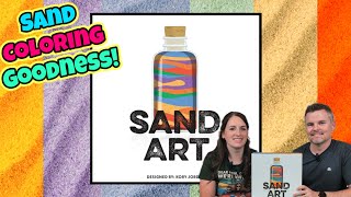 Sand Art - #Kickstarter Preview On This Action Selection & Coloring Game