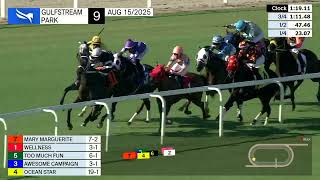 Gulfstream Park August 15, 2025 Race 9
