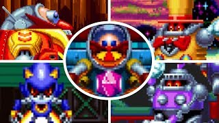 Sonic Mania - All Bosses & Ending