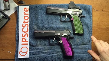 DA/SA trigger from IPSC Store.  Absolutely love it!  Except one of my S2’s does not.