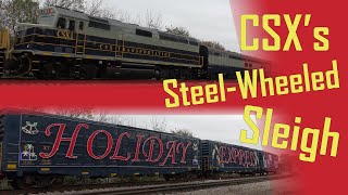 Chasing CSX&#39;s First Holiday Express!