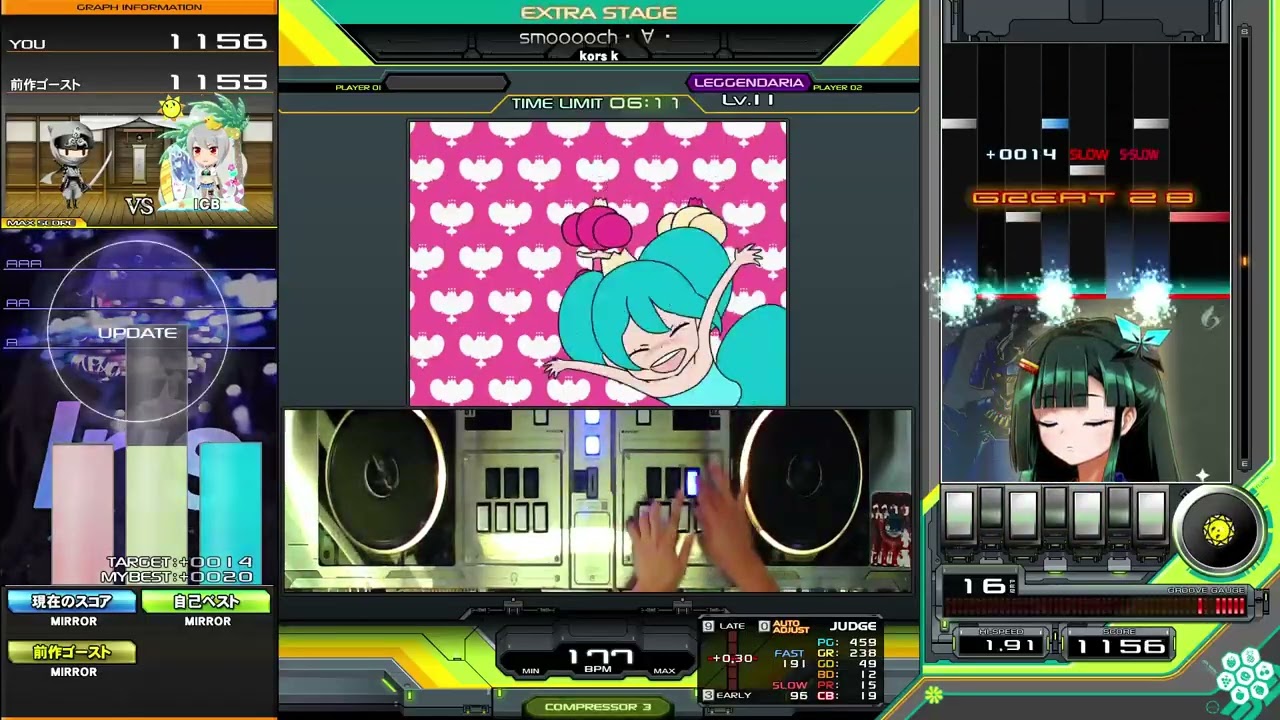 beatmania IIDX】smooooch・∀・ / kors k - YouTube