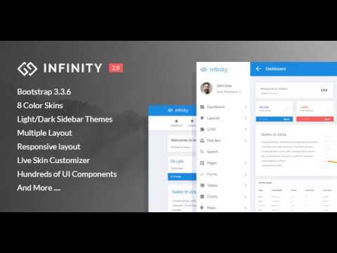 Infinity - Responsive Web App Kit | Themeforest Website Templates and Themes