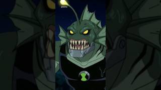 Ben 10 Transforms Into RIPJAWS! 🦈💚 | Classic Ben 10 (2005) #shorts