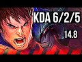 Garen vs aatrox top  625  na master  148