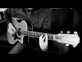 je te promets - acoustic guitar cover by patrick pacheco