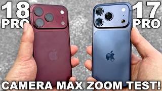 iPhone 18 Pro vs iPhone 17 Pro Camera Test! Zoom Comparison!