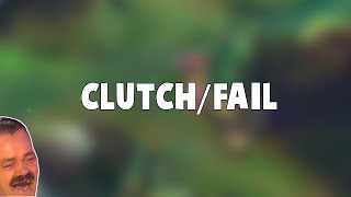 Turning Clutch Into Fail In 1 Second In League Of Legends... Funny Lol Series