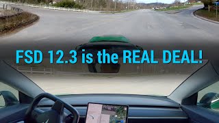 Tesla FSD beta 12.3 is the real deal! Zero disengagements or interventions