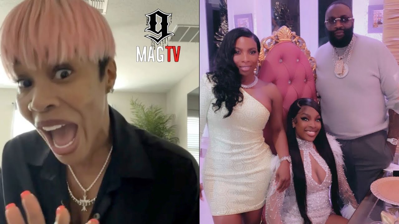 "Used To Trick Out Of A Car" Rick Ross "BM" Tia Kemp Ethers His 1st "BM" Lastonia Leviston! 😱