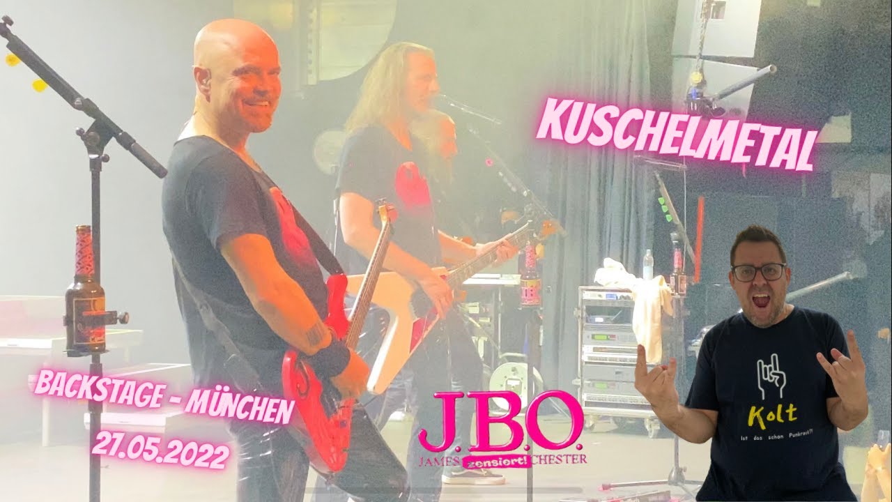 J.B.O. - Kuschelmetal - live - Backstage München - 27.05.2022