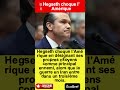 Hegseth choque l’Amérique #breakingnews #newsalert #écobref