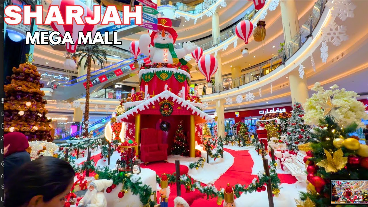 SHARJAH 4k 🇦🇪  | Mega Mall Walking Tour | UAE