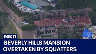 Squatters allegedly turn Beverly Hills mansion into party home