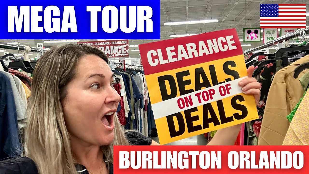 MEGA TOUR na BURLINGTON em ORLANDO: NOVIDADES e PREÇOS INCRÍVEIS!