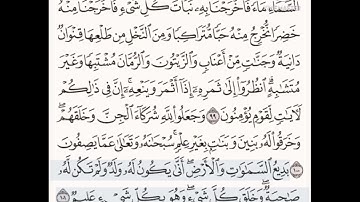 حفظ سورة الأنعام الآيات من (٩٩-١٠١)...مكرره{١٠مرات} بتلاوة رائعة للشيخ /محمد أيوب