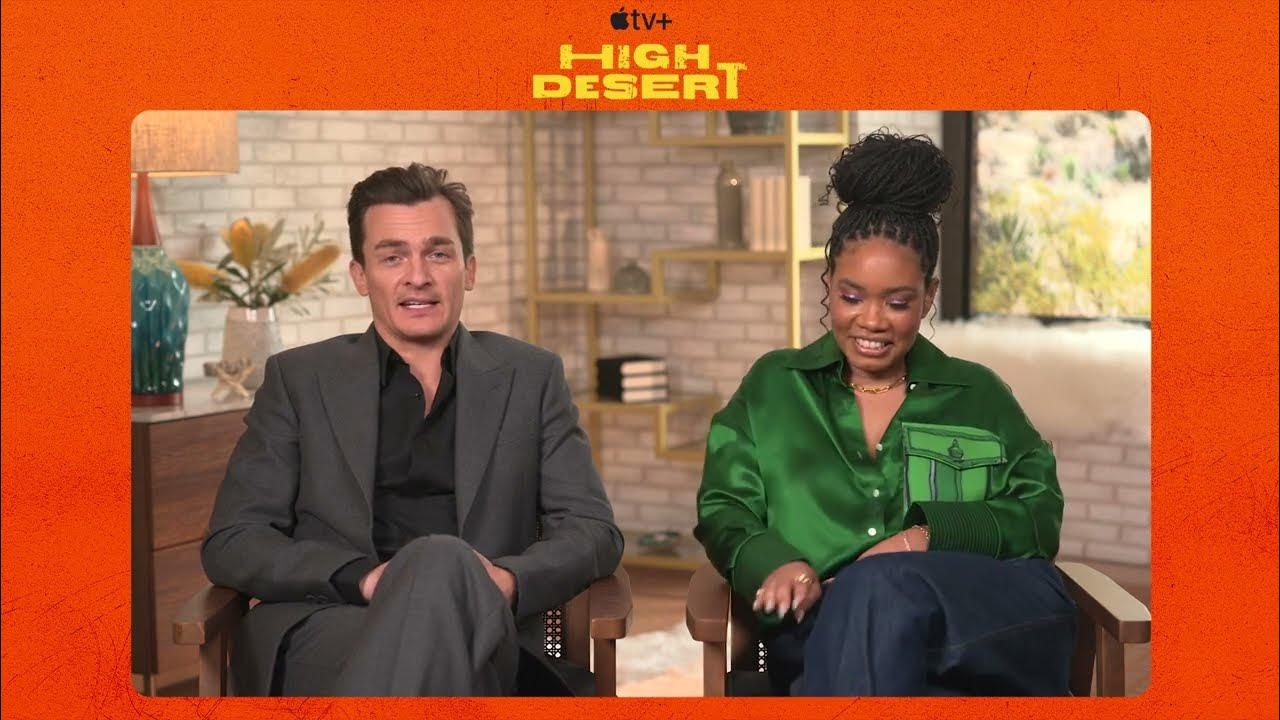 Rupert Friend and Weruche Opia Talk About “High Desert” - YouTube