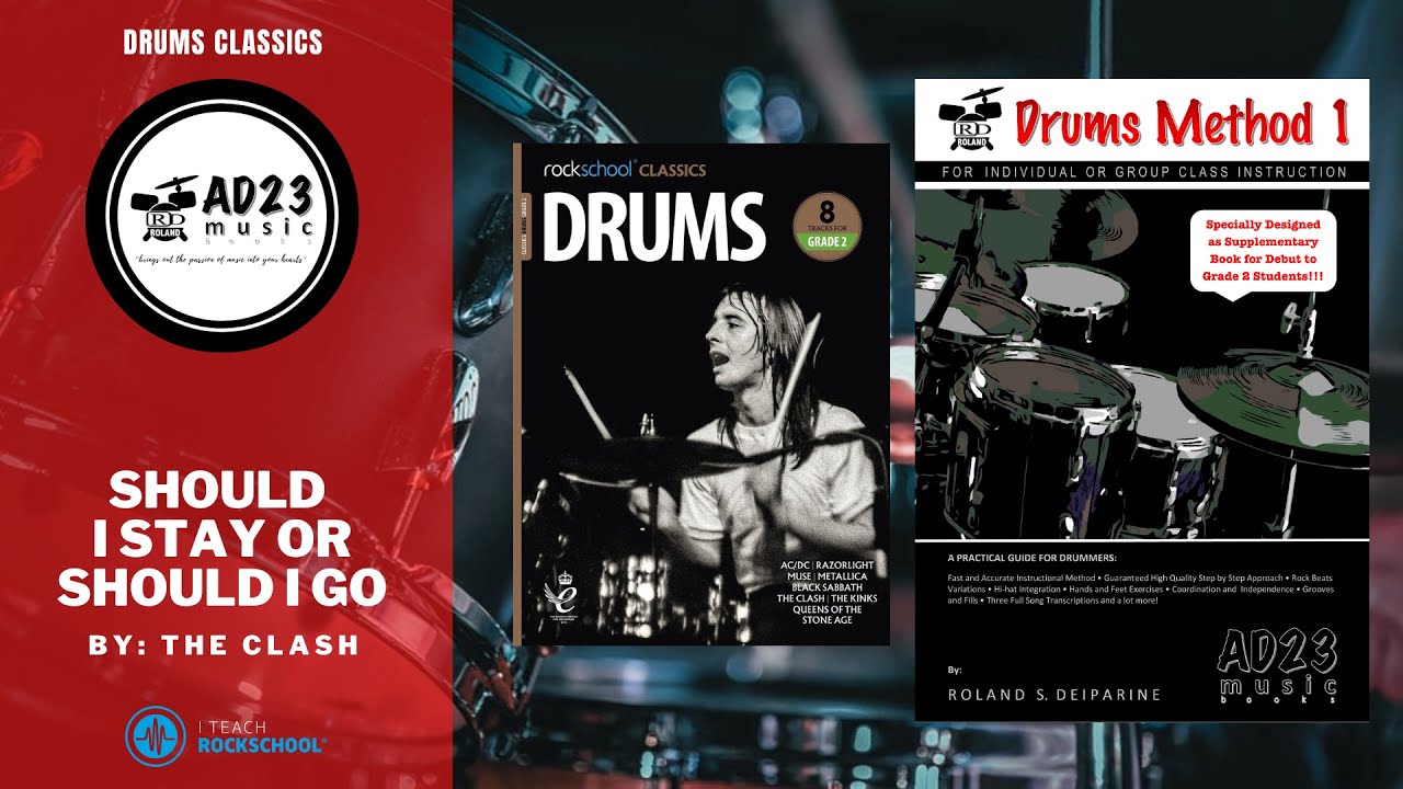 Should I Stay Or Shoud I Go | Drums Classics Grade 2