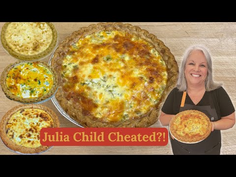 Easy Quiche Recipes with Frozen Crust -Like Julia Child Made