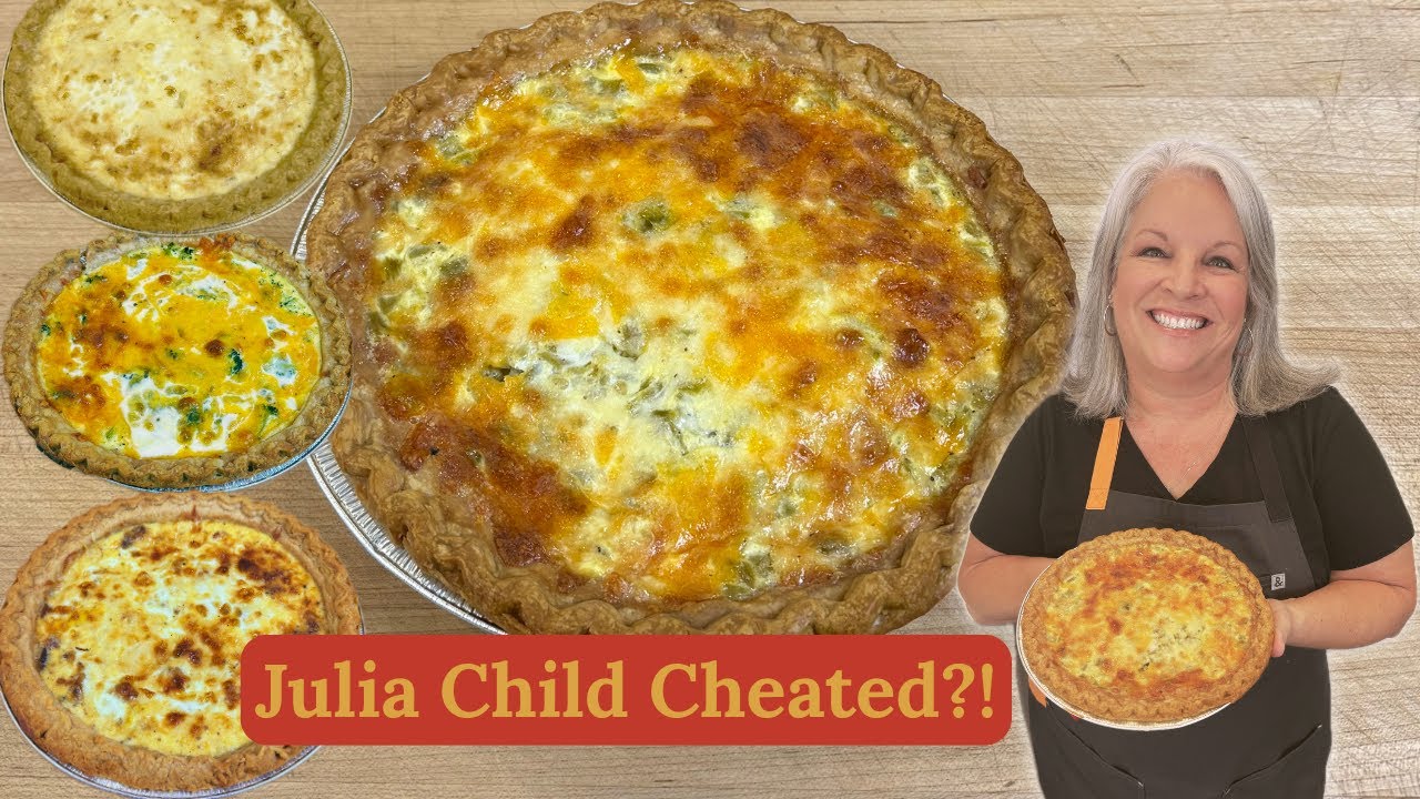 Easy Quiche Recipes with Frozen Crust -Like Julia Child Made