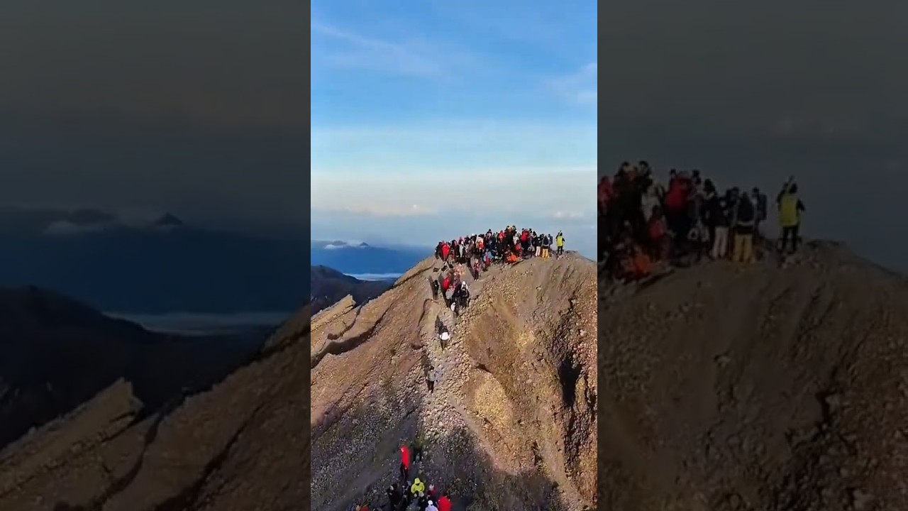 Most Beatiful Places In Indonesia | Keindahan Gunung Rinjani 