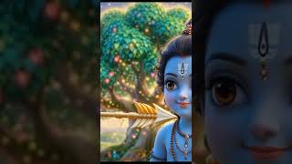 The Magic Arrow! 🏹 Baby Krishna & Khatu Shyam Song #shorts #kidssongs #animatedkidssongs