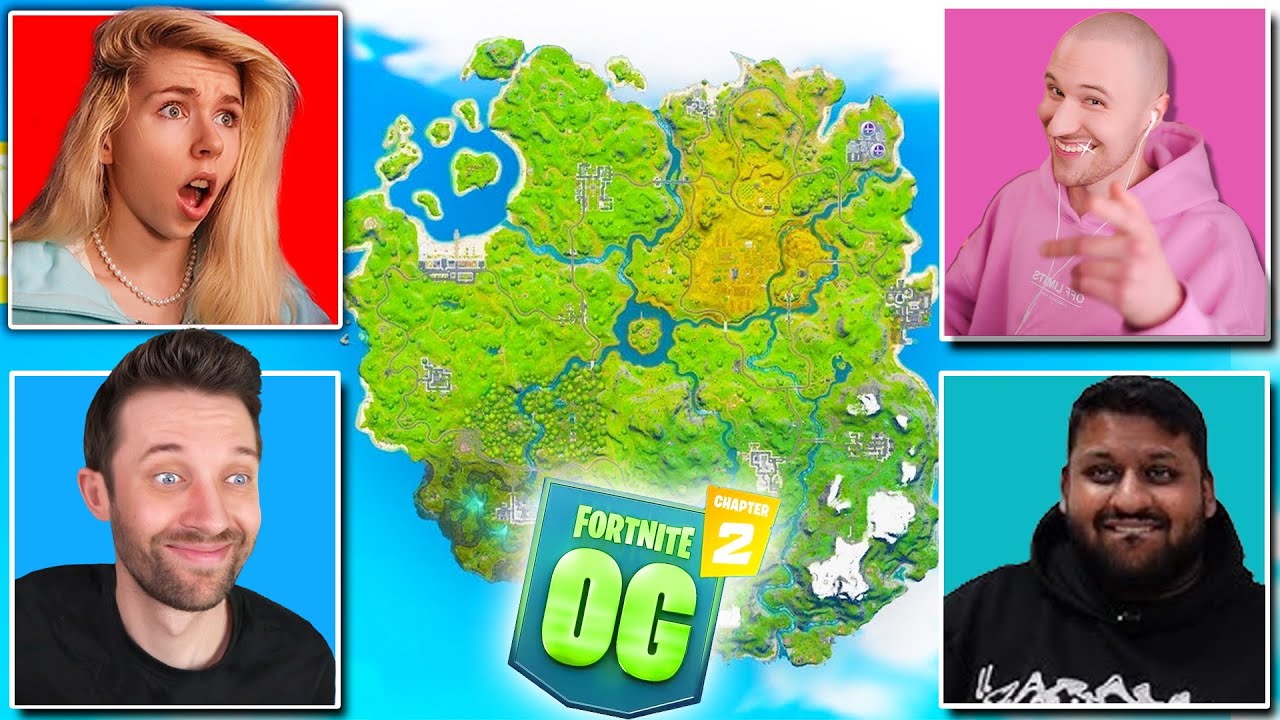 4 YOUTUBER in FORTNITE OG