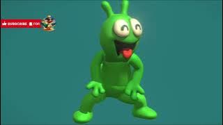 Pea Pea Cartoon like Monster Dance 🟢💃 | Cute & Funny mini Nebulax #peapeawonderland #funny