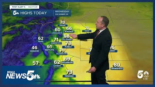 A Christmas heatwave: Record-breaking warmth possible for Southern Colorado