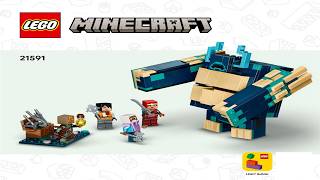 Lego Instructions Minecraft 21591 The Twisted Warden Battle