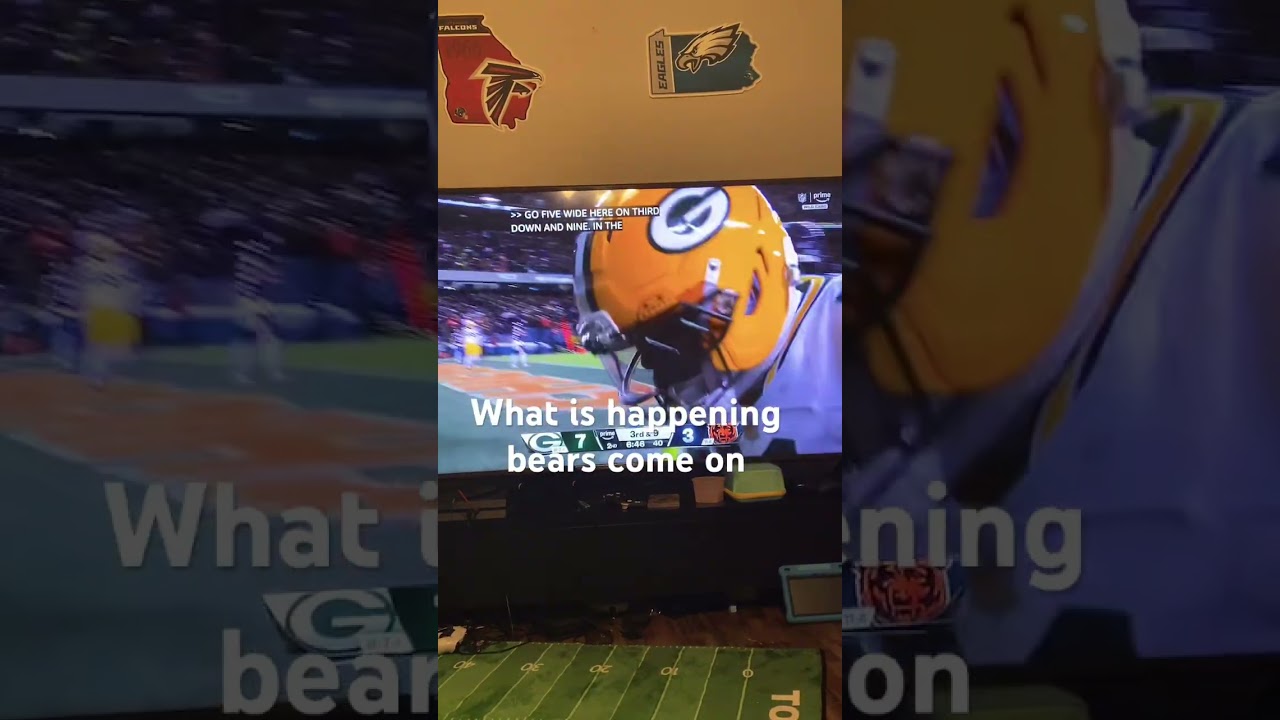 Let’s go bears we got this comeback Im joy even a bears fan though