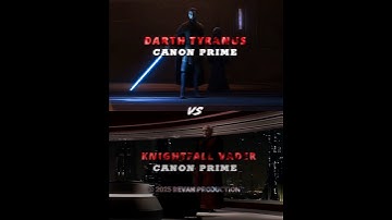 Knightfall Vader vs Count Dooku