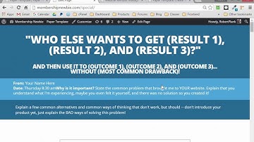 Create Landing Pages (Sales Letters and Squeeze Pages) Using WordPress