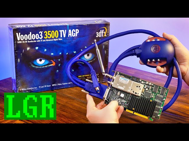 3dfx Voodoo 3 3500 TV: Video, Radio, BIG DONGLE - YouTube